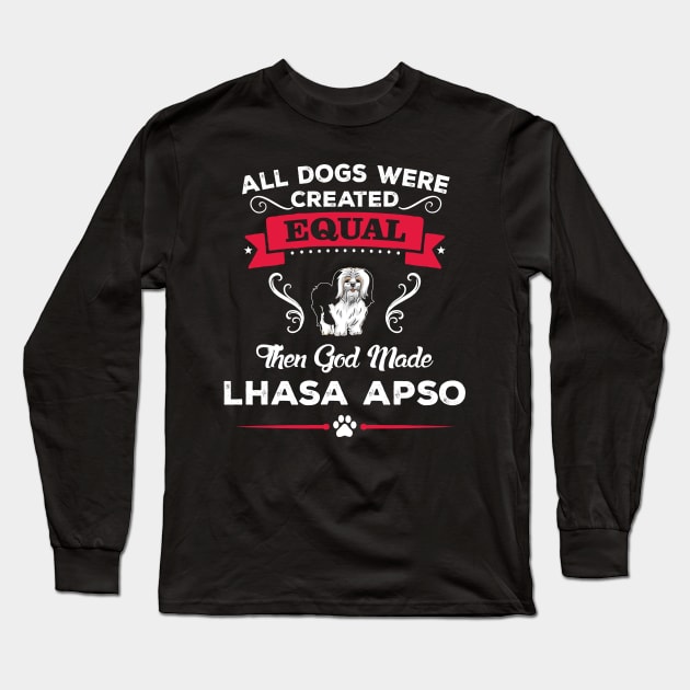 Lhasa Apso Long Sleeve T-Shirt by Republic Inc